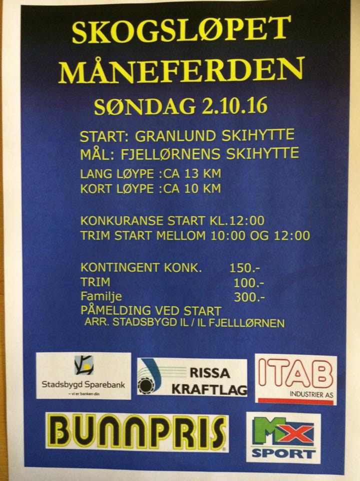 SKOGSLØPET MÅNEFERDEN